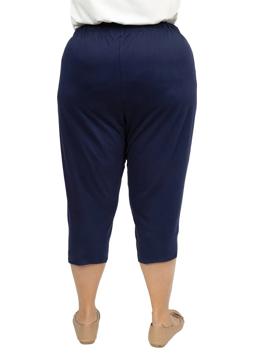 3/4 Kora Leggings - Navy*