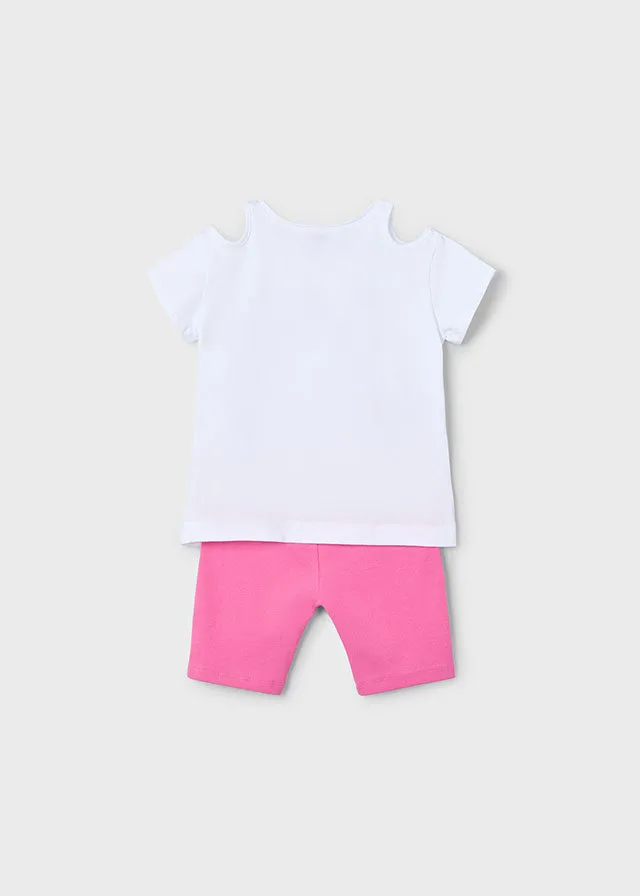 3708 Mayoral Short Legging Set