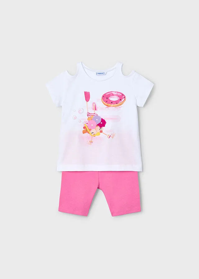 3708 Mayoral Short Legging Set