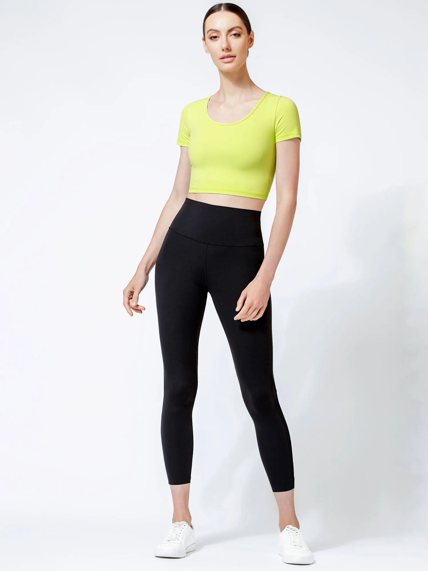 ADORBS CROPPED TEE, GLOW