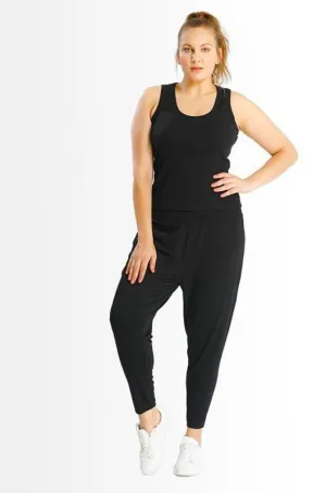 Aimie Scoop Neck Tank // Black