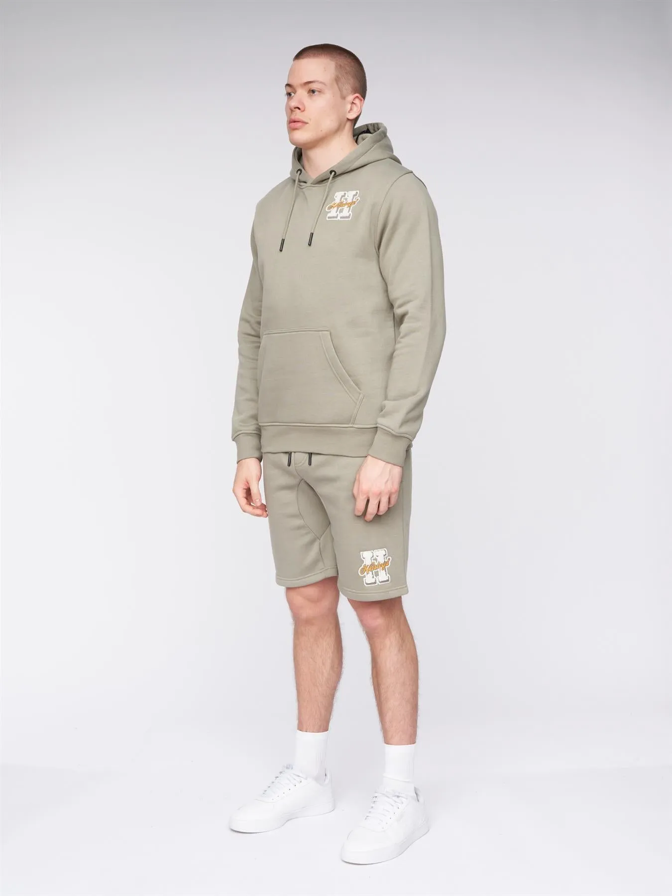 Aitchen Hoodie Dusty Olive