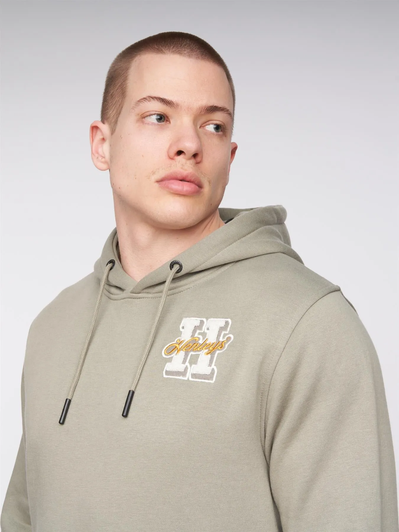 Aitchen Hoodie Dusty Olive