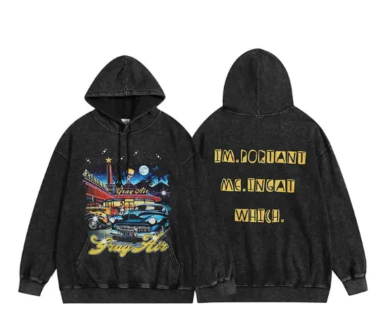 American Street Fashion Brand: Distressed Leisure