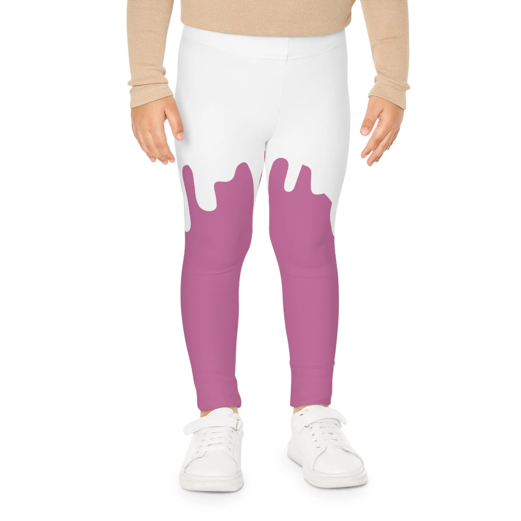 Arctic Rose - Drip Series - Kids Leggings
