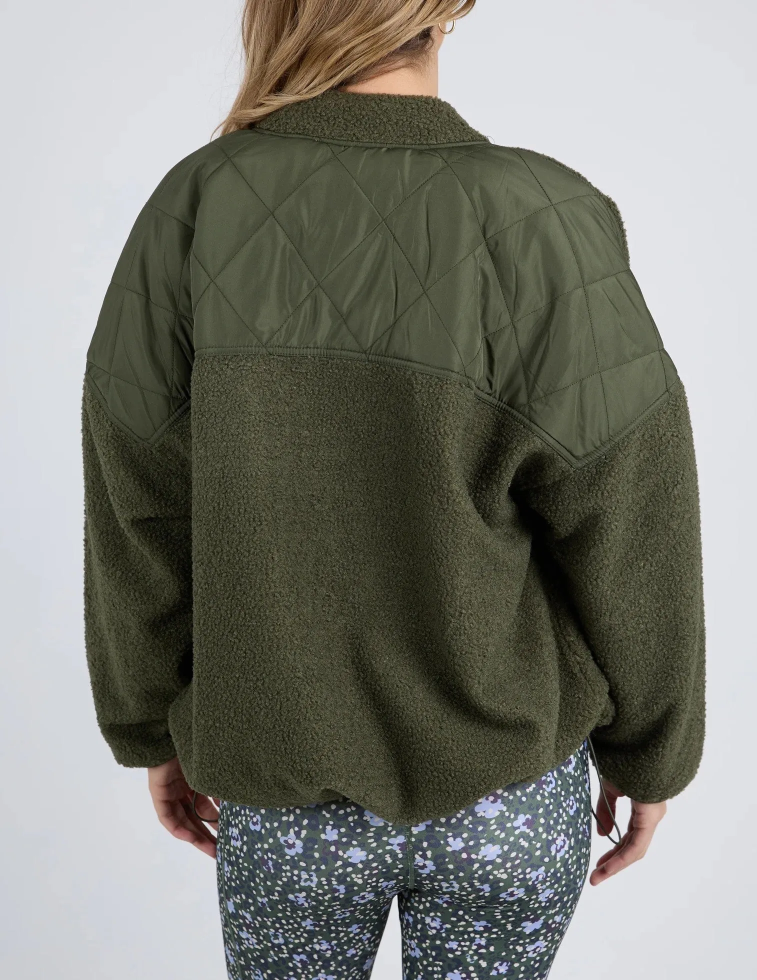 Arizona Fleece Zip Thru - Khaki