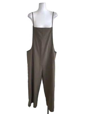 Ash Brown Baggy Cami Jumpsuit