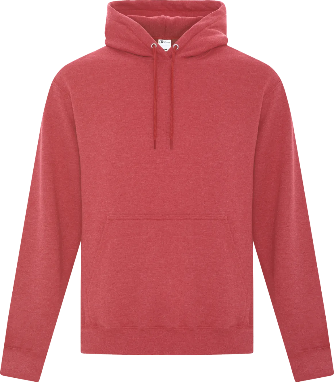 ATC™ EVERYDAY HOODED SWEATSHIRT HEATHER RED