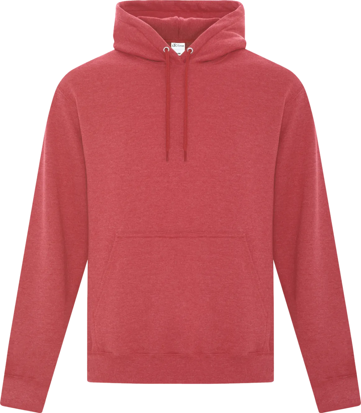 ATC™ EVERYDAY HOODED SWEATSHIRT HEATHER RED