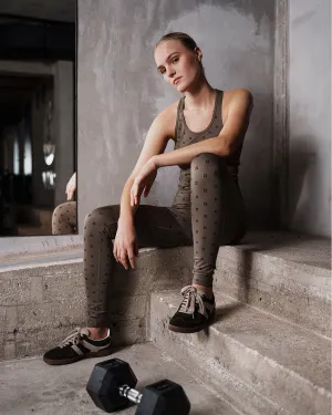 AVALINASW LEGGINGS - Middle Brown