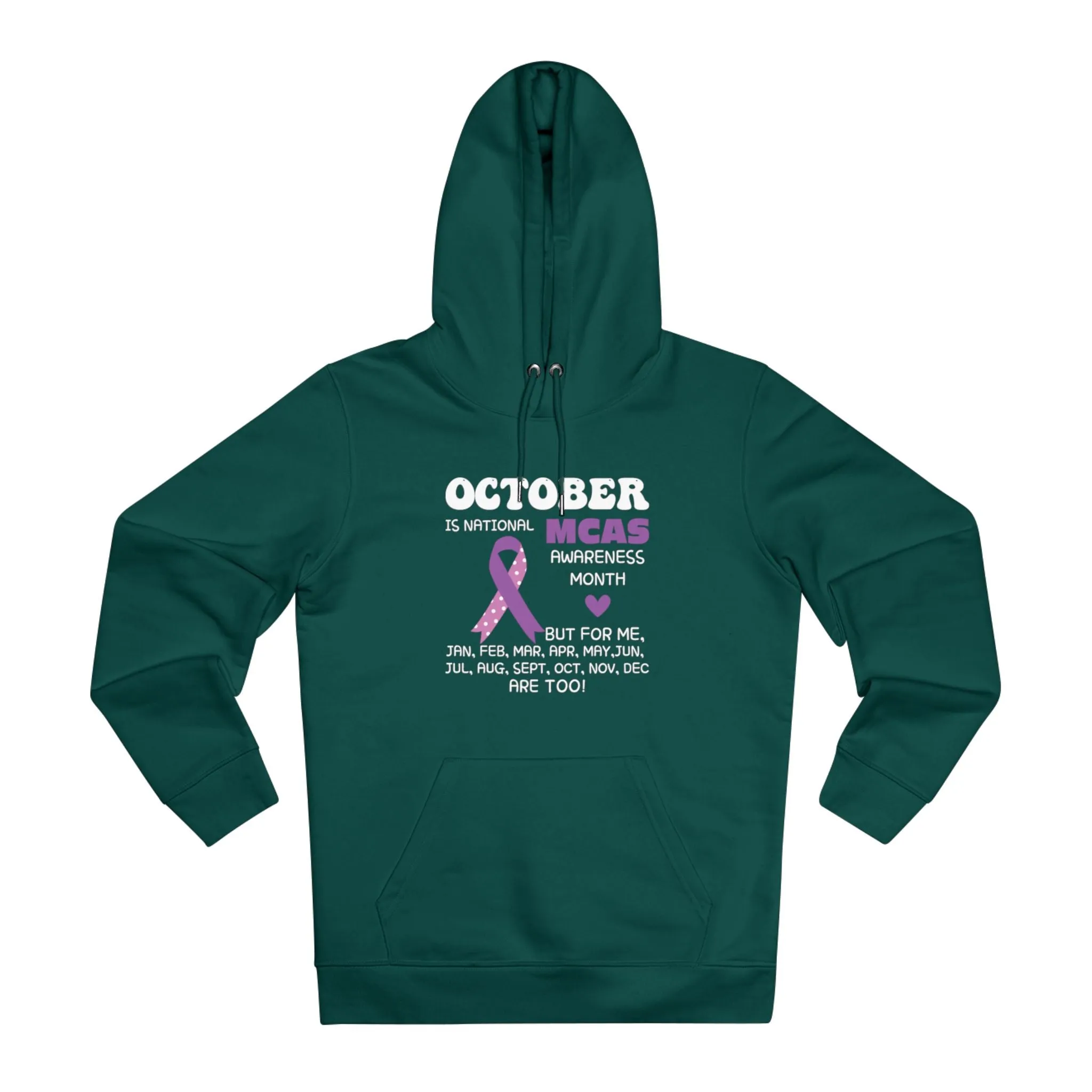 Awareness Month - Mast Cell Activation Syndrome | Unisex Heavy Blend Organic Hoodie Sweatshirt