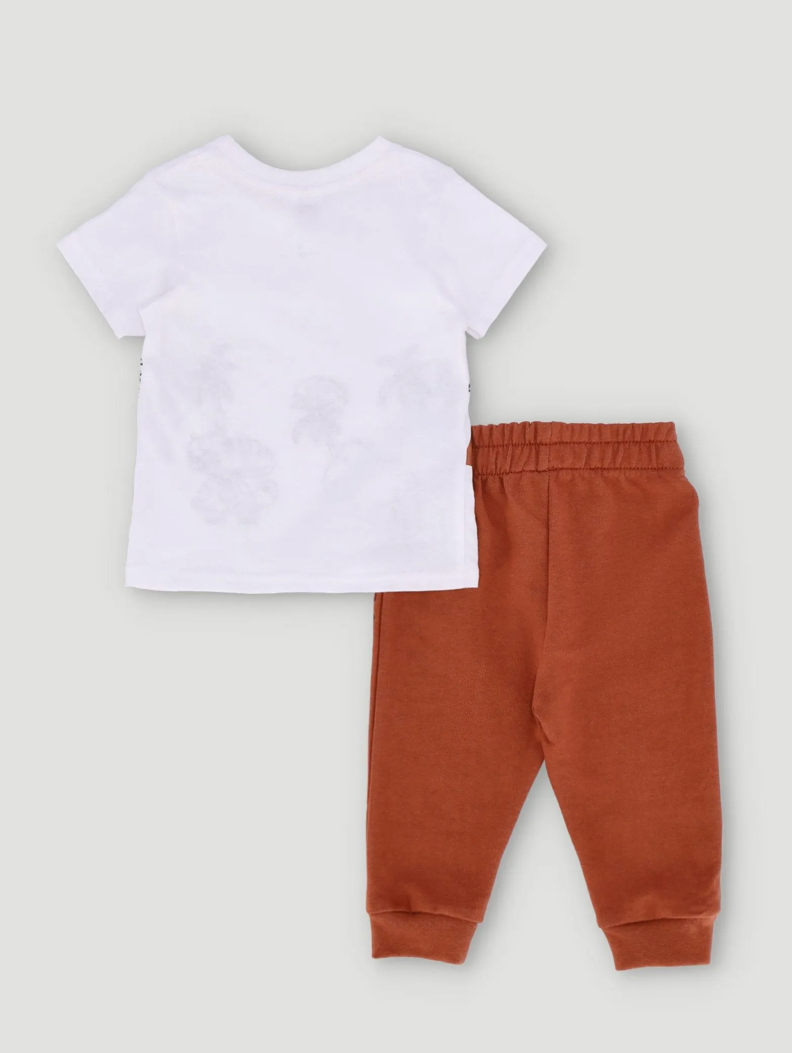 Baby Boys Everyday Animal Jogger Set - Tan