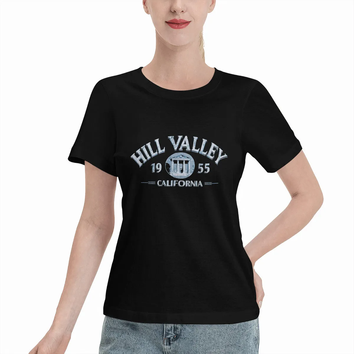 Back To The Future Hill Valley Women's T-Shirt