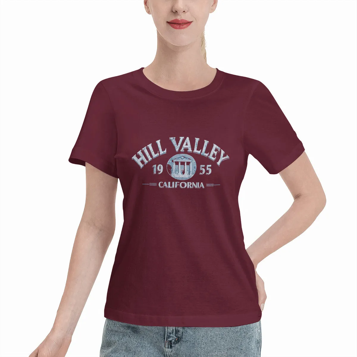 Back To The Future Hill Valley Women's T-Shirt