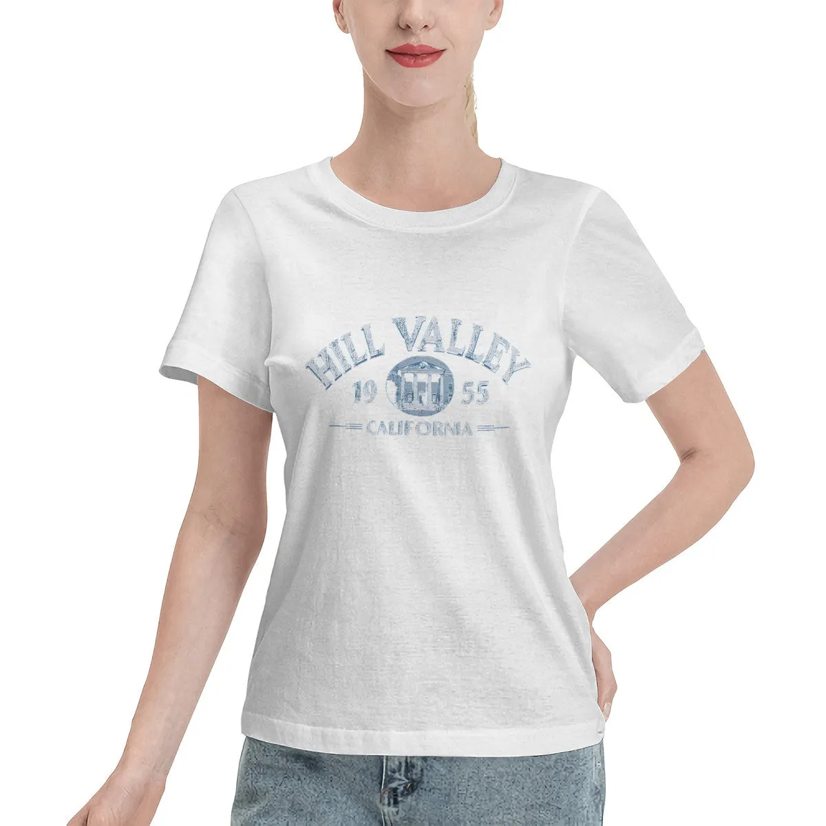 Back To The Future Hill Valley Women's T-Shirt
