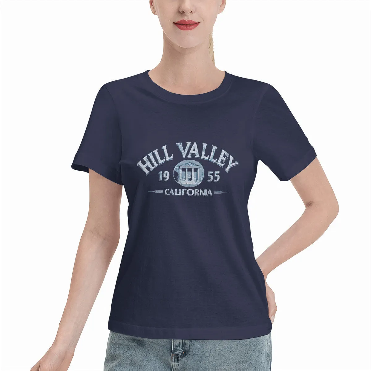 Back To The Future Hill Valley Women's T-Shirt