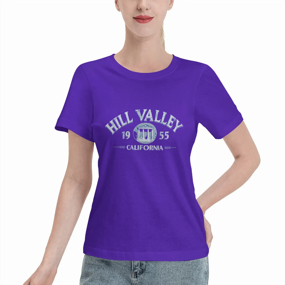 Back To The Future Hill Valley Women's T-Shirt