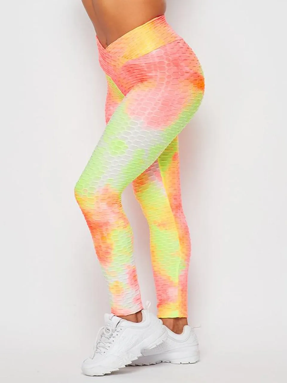 Baloa V-waist Leggings Coral BIG ✨ MONTH ✨ SALE ✨