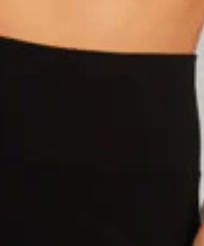 Bamboo 3/4 Capri Leggings - black