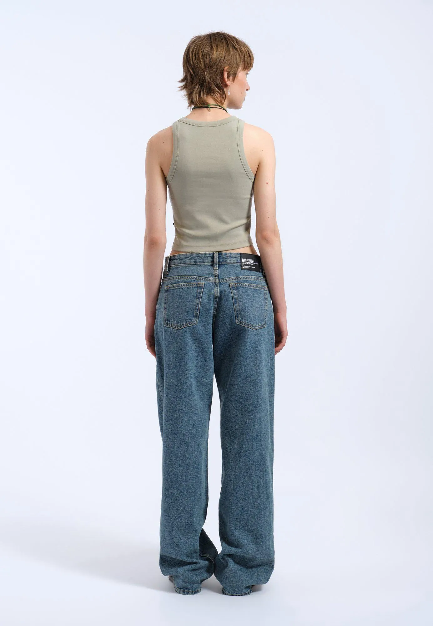 Bey Crop Top - Seagrass