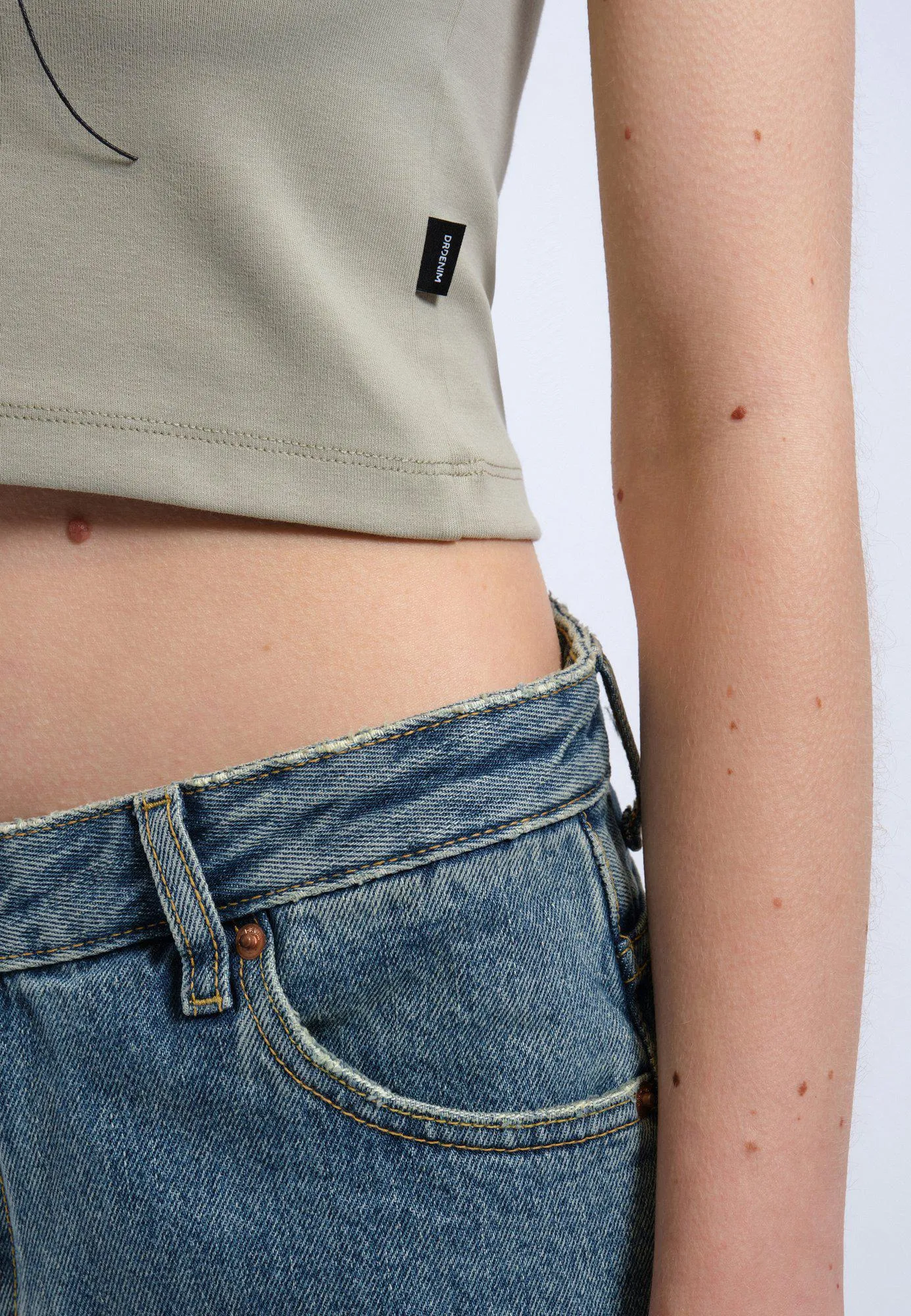 Bey Crop Top - Seagrass