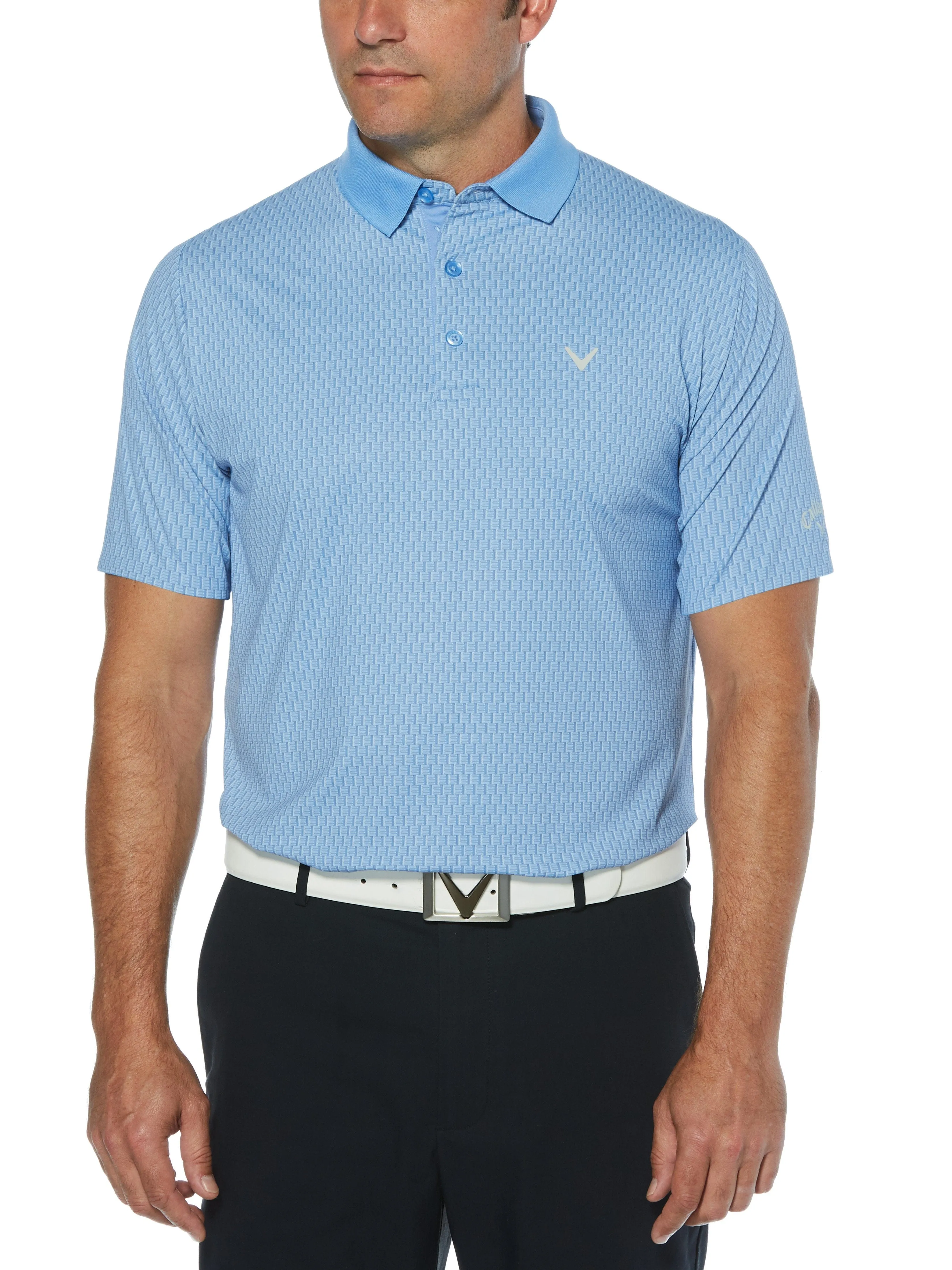 Big & Tall Allover Tees Print Swing Tech™ Polo
