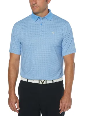 Big & Tall Allover Tees Print Swing Tech™ Polo