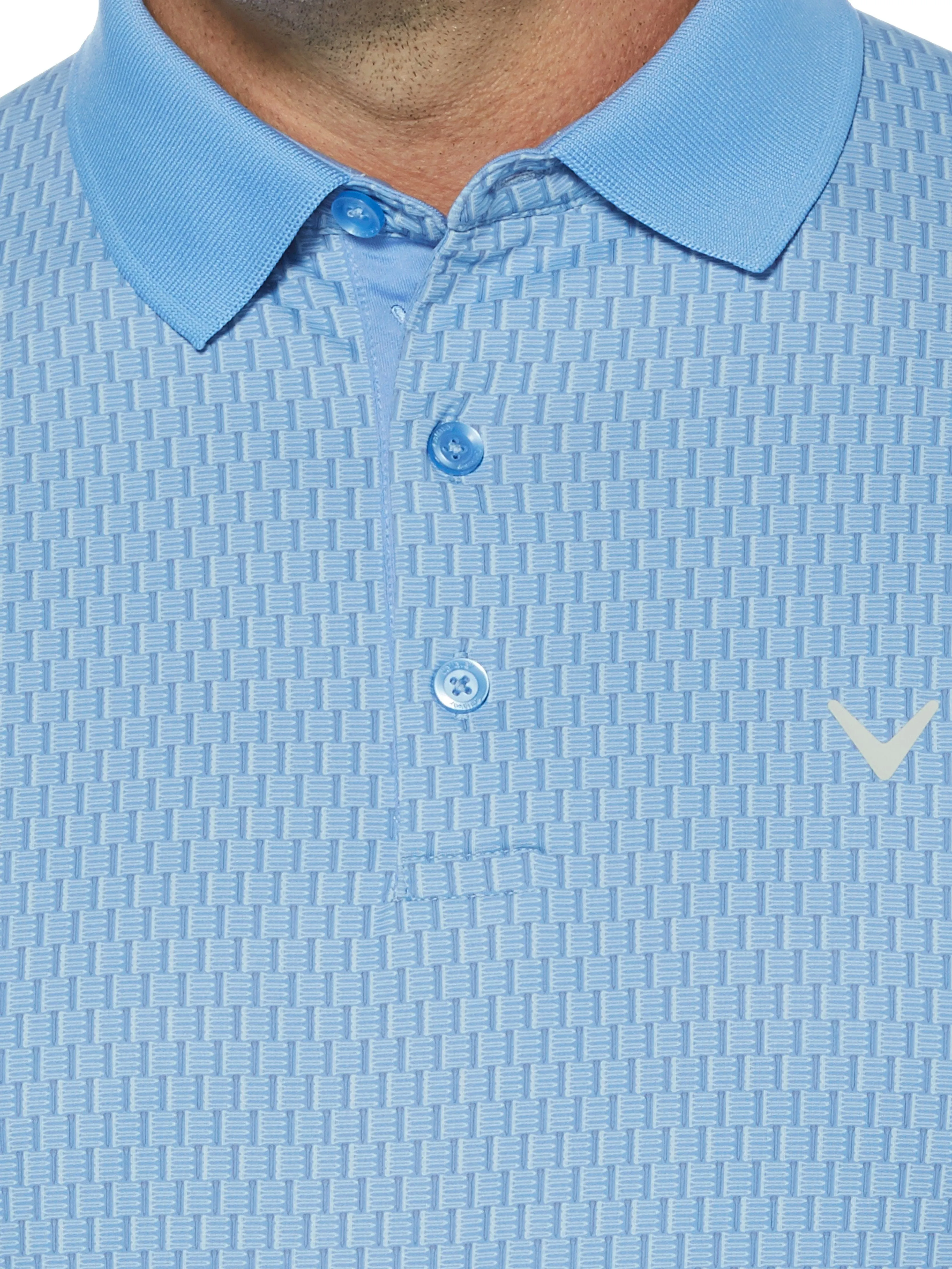 Big & Tall Allover Tees Print Swing Tech™ Polo