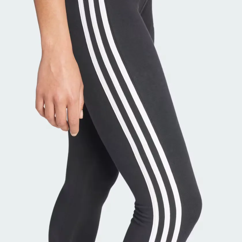 Black 3 Stripes Leggings