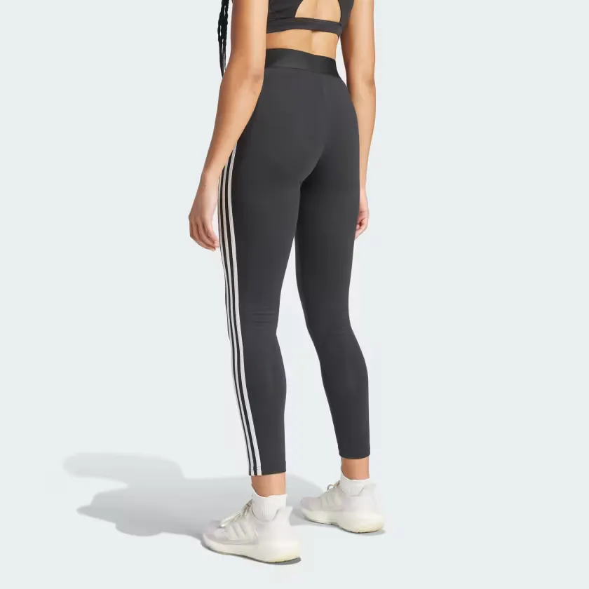 Black 3 Stripes Leggings