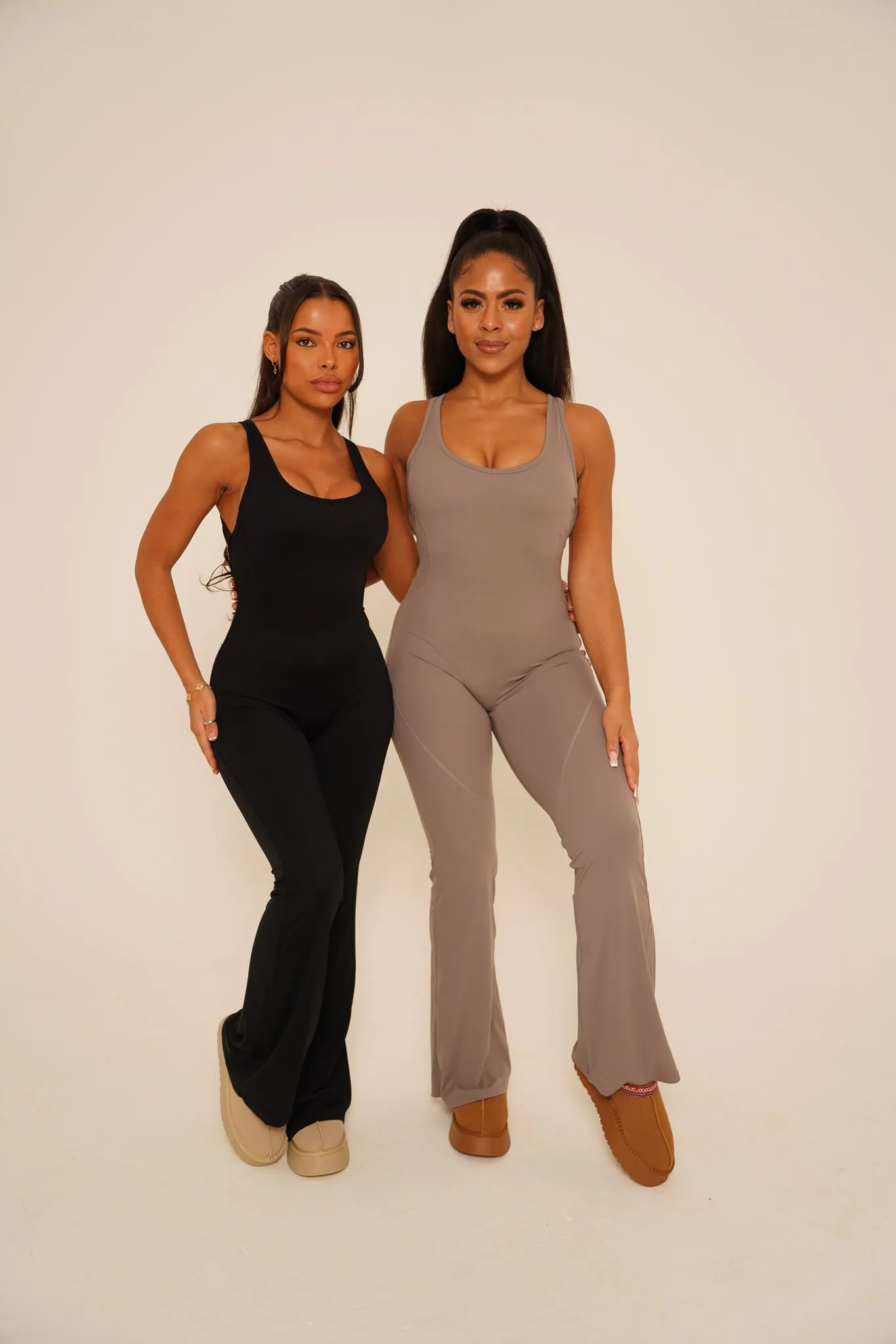 Black Flared Jumpsuit