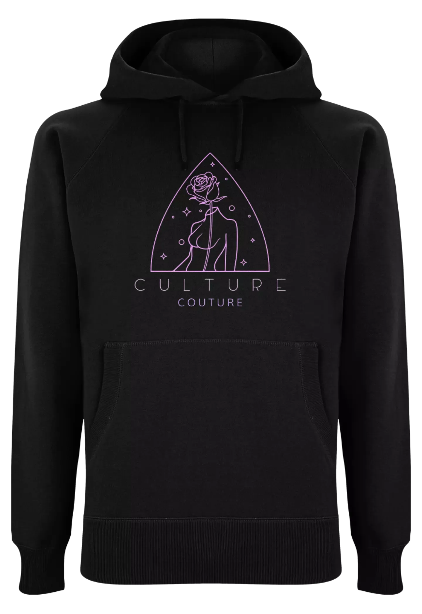 Bloom Hoodie/Black/Pink