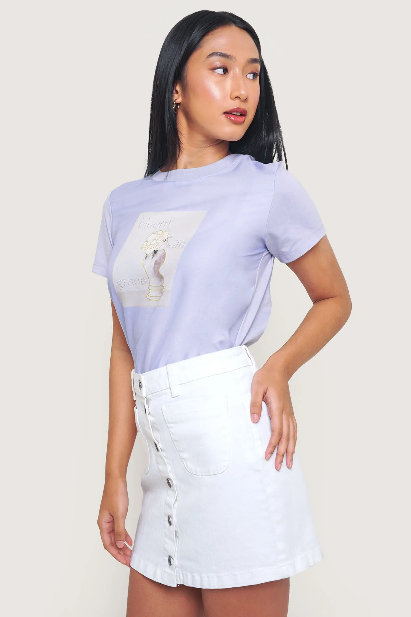 Bloom With Grace Graphic Tee