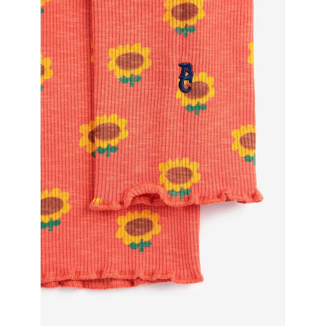 Bobo Choses - Sunflower all-over turtleneck T-shirt