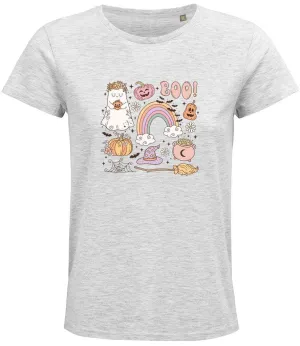 Boo Halloween Ladies T-shirt