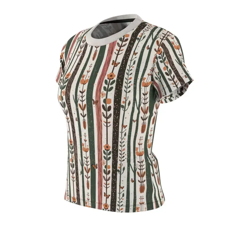 Botanical Bliss t Shirt for Women Chic Comfort