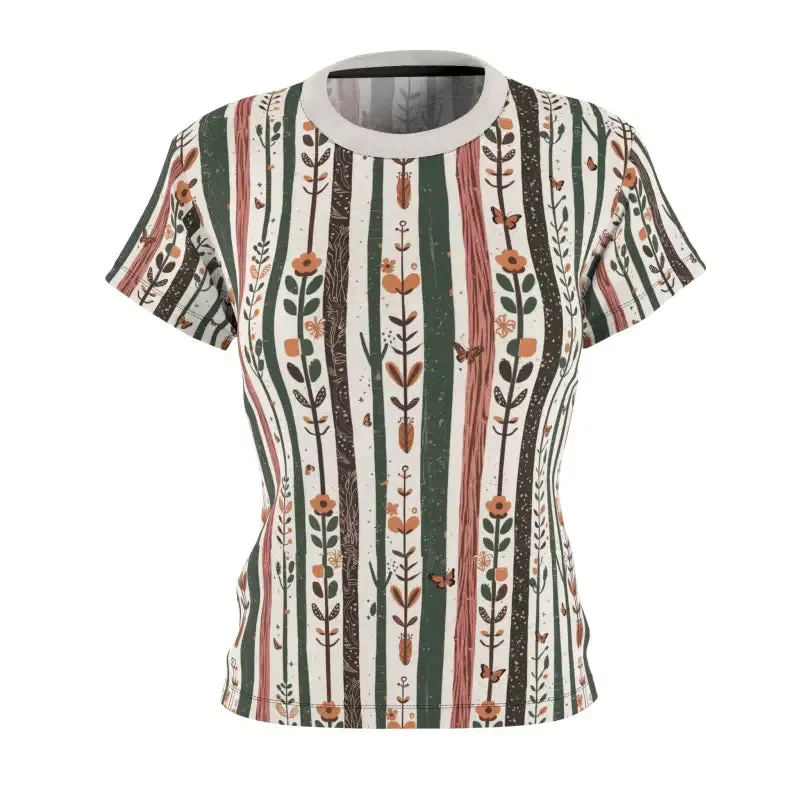 Botanical Bliss t Shirt for Women Chic Comfort