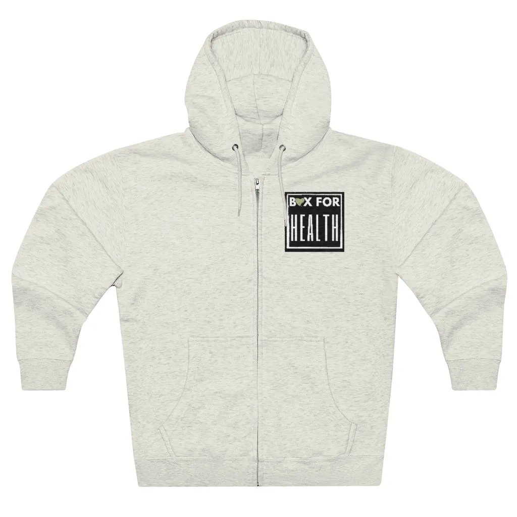 Box for Health Unisex Zip Hoodie
