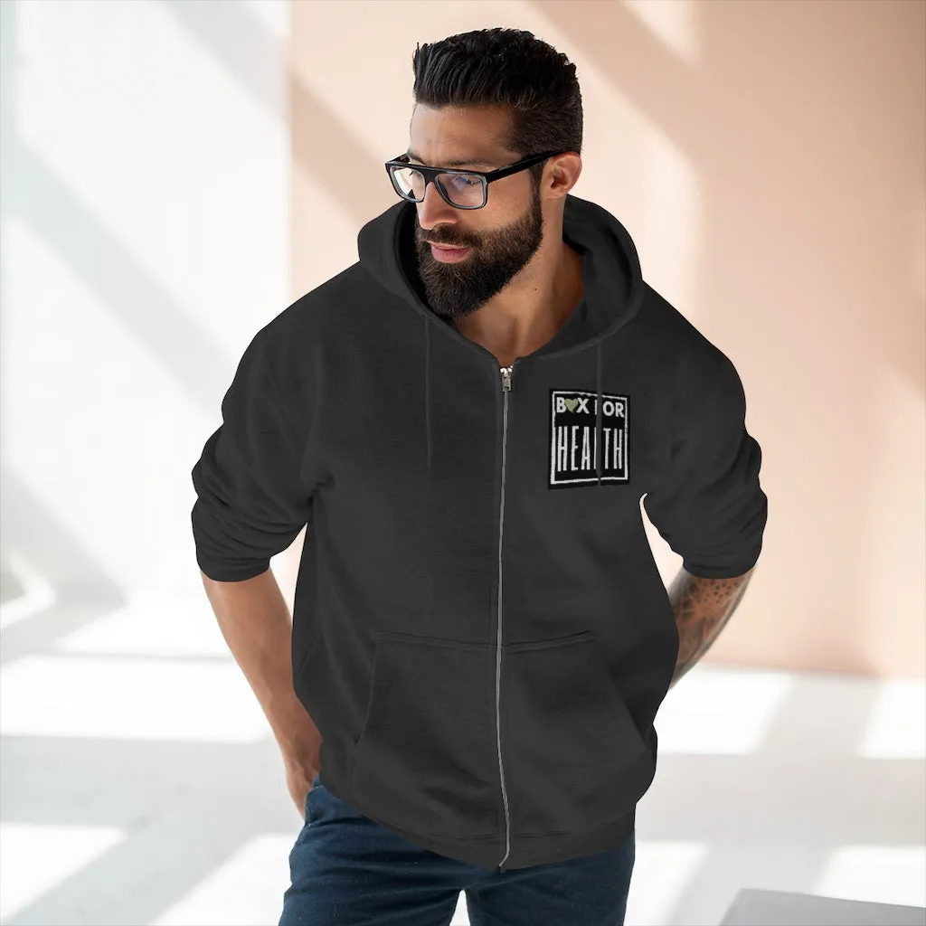 Box for Health Unisex Zip Hoodie