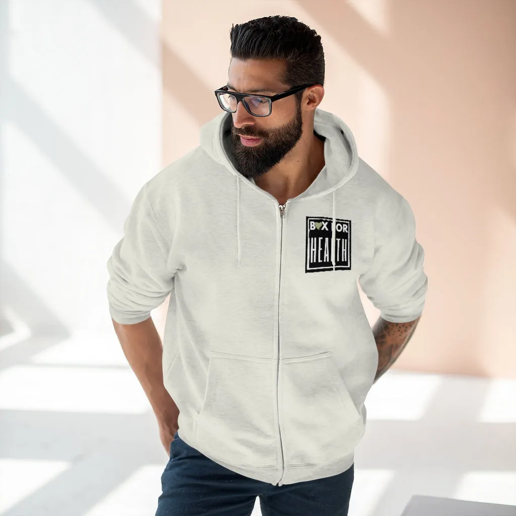 Box for Health Unisex Zip Hoodie