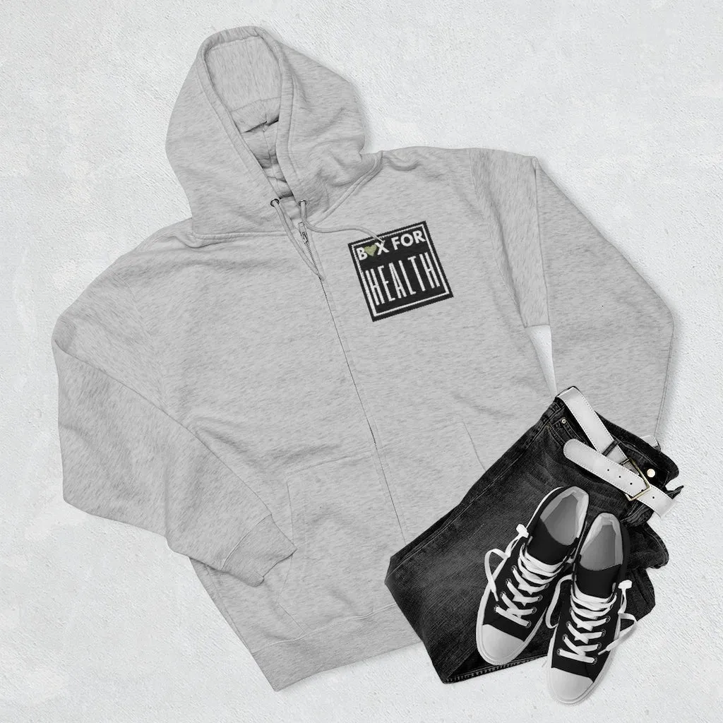 Box for Health Unisex Zip Hoodie
