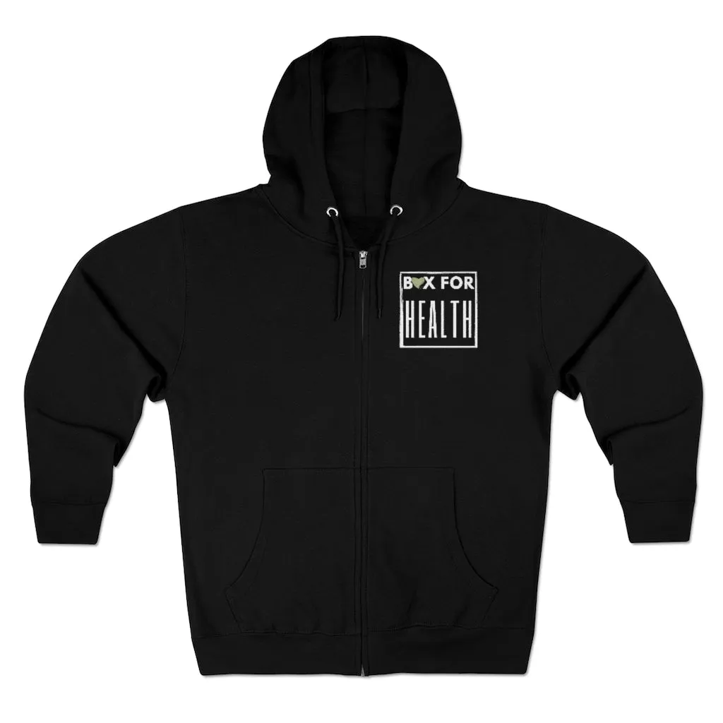 Box for Health Unisex Zip Hoodie