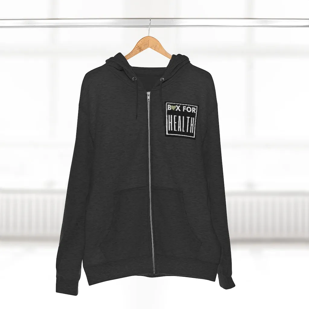Box for Health Unisex Zip Hoodie