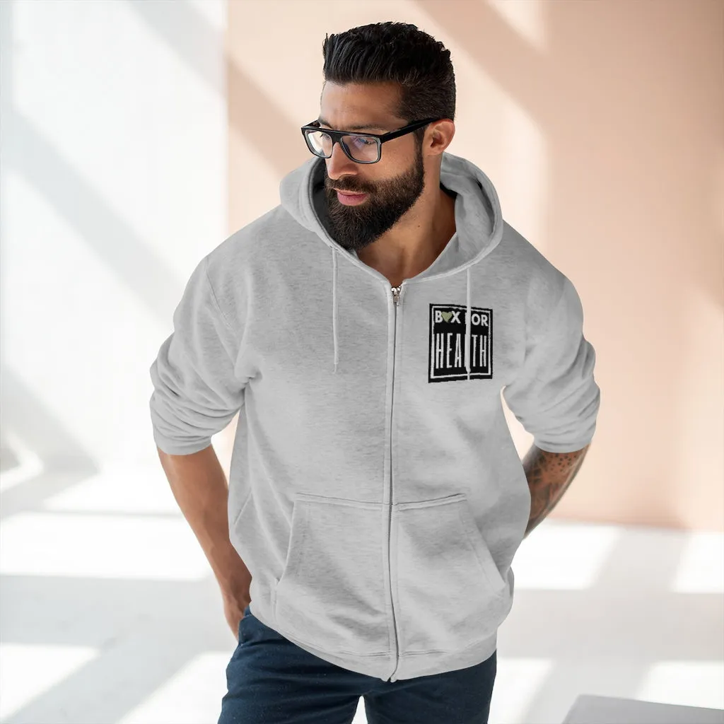 Box for Health Unisex Zip Hoodie