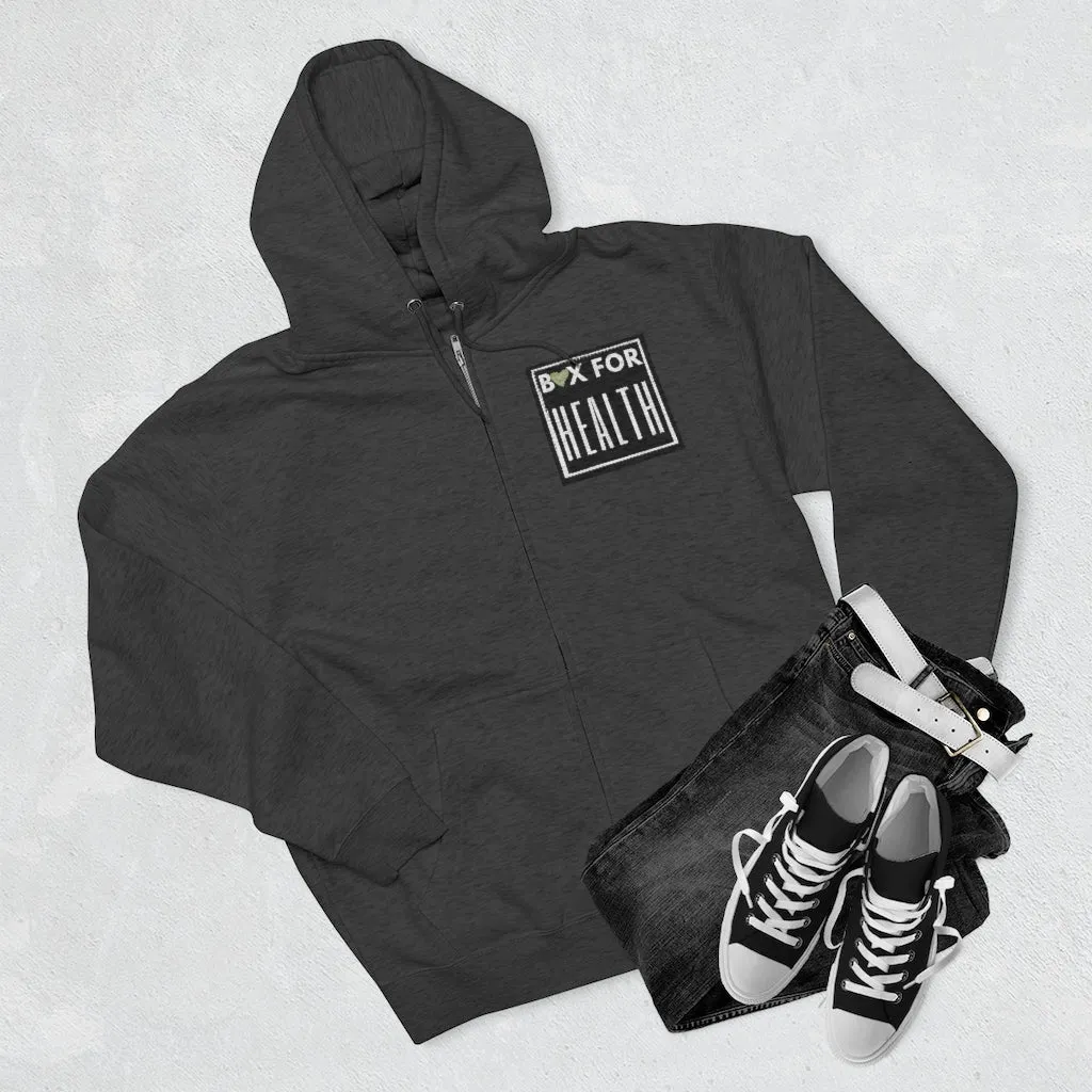 Box for Health Unisex Zip Hoodie