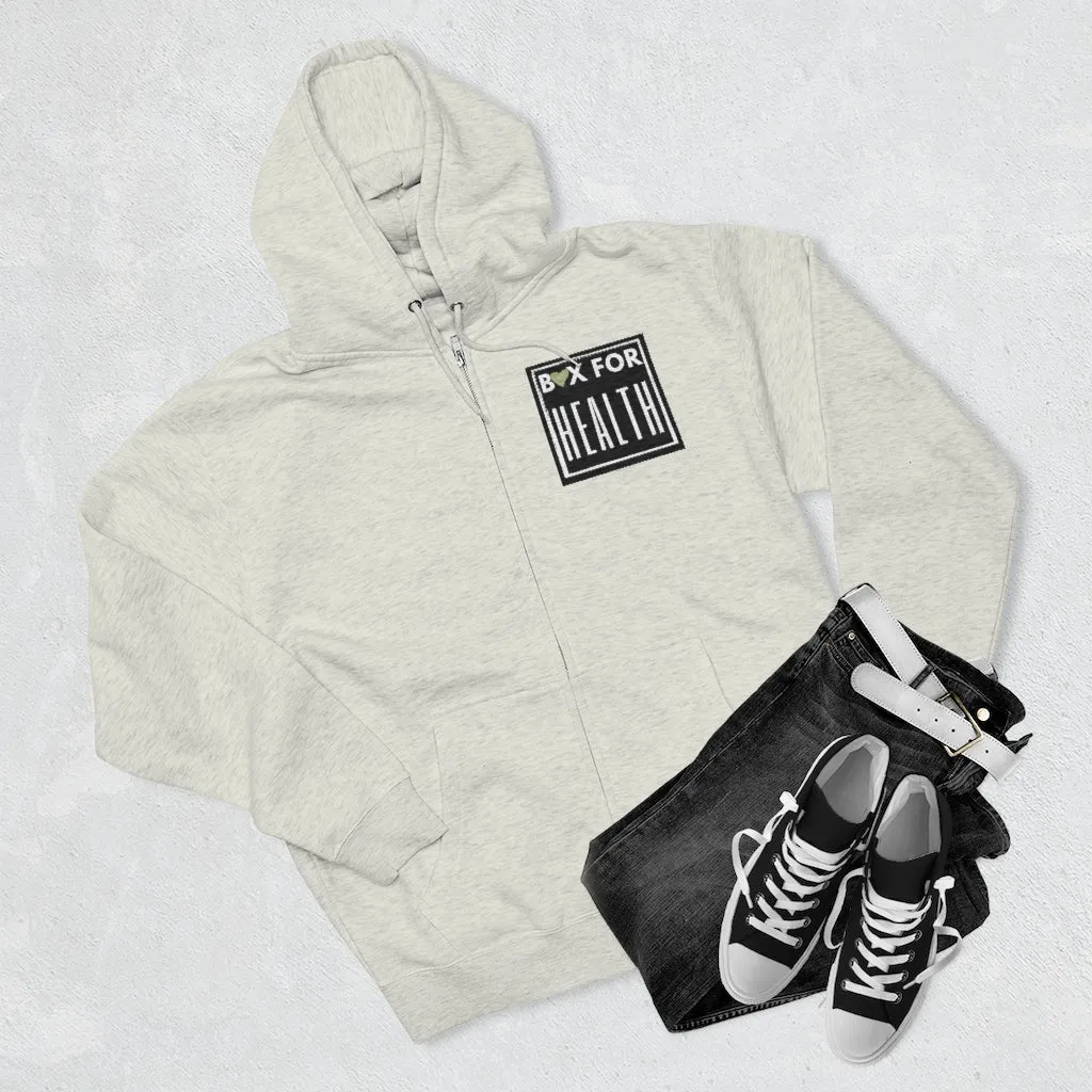 Box for Health Unisex Zip Hoodie