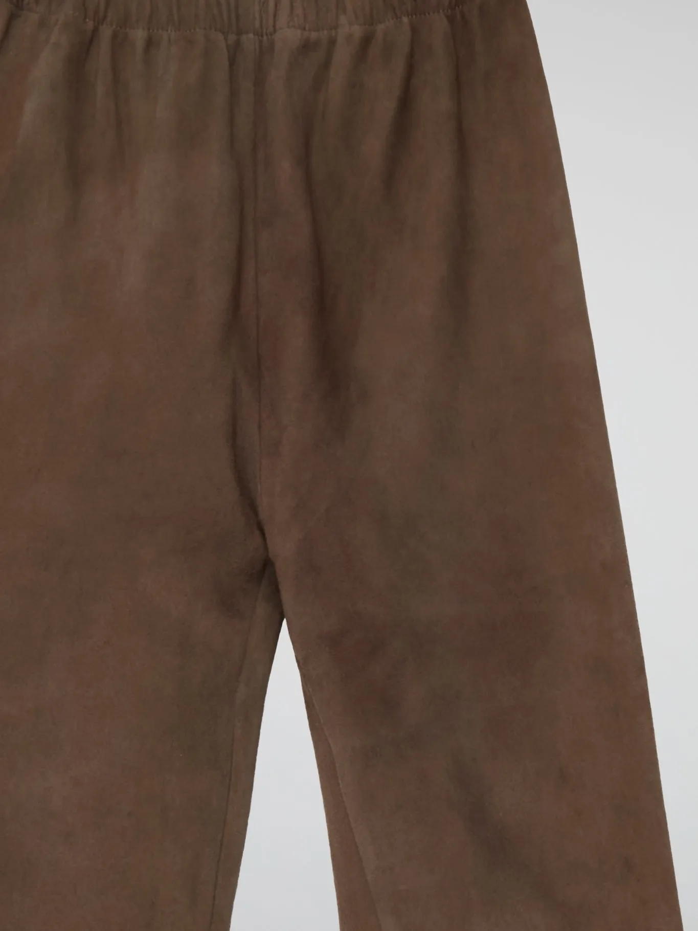 Brown Suede Trousers