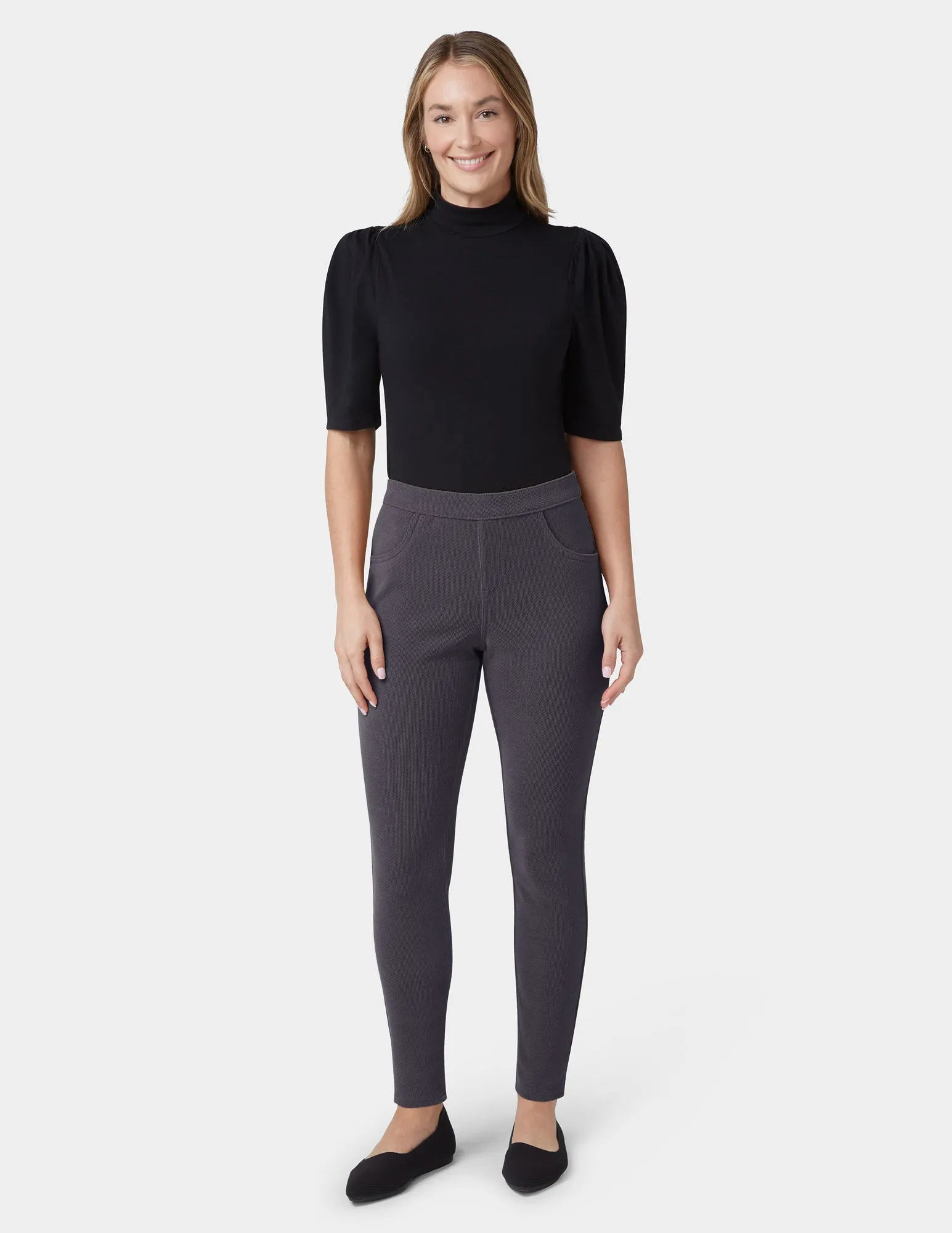 Butter Twill Jean Style Legging