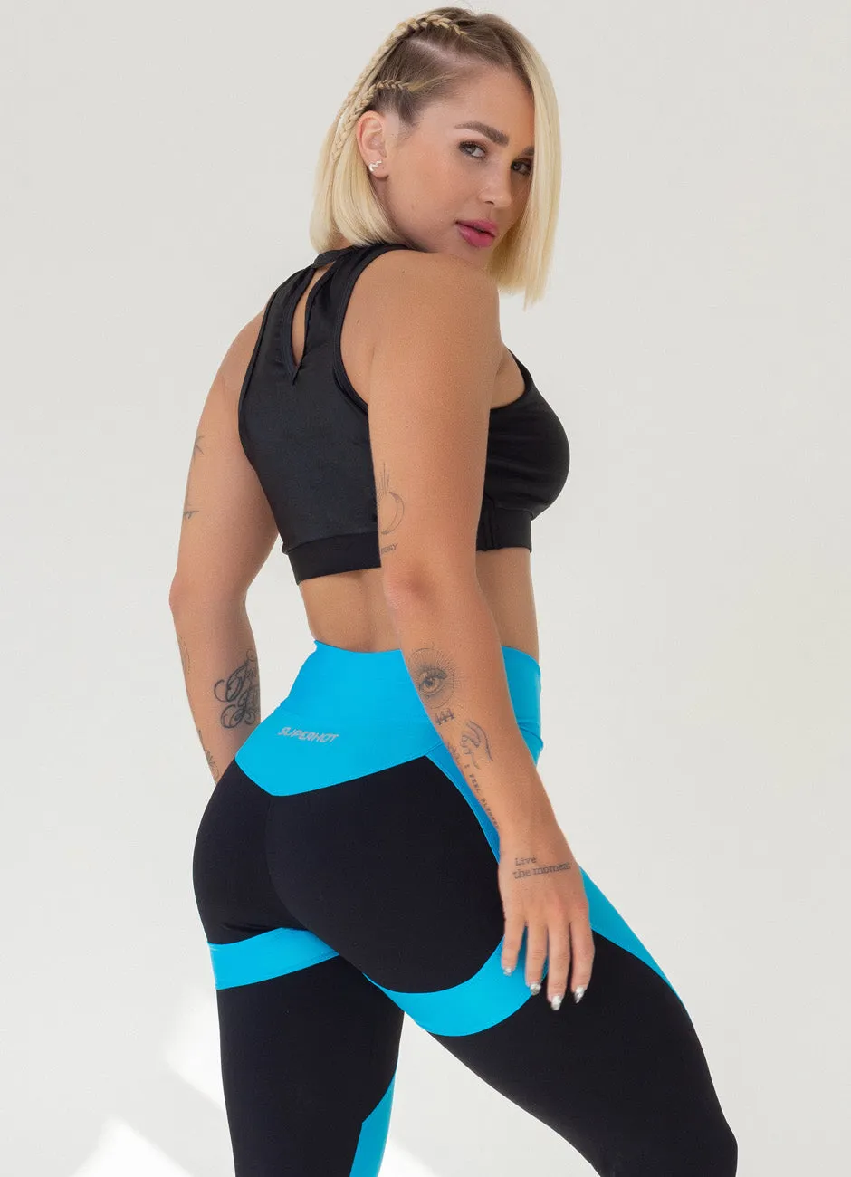 Calça Legging Superhot Comfy Azul CAL5290