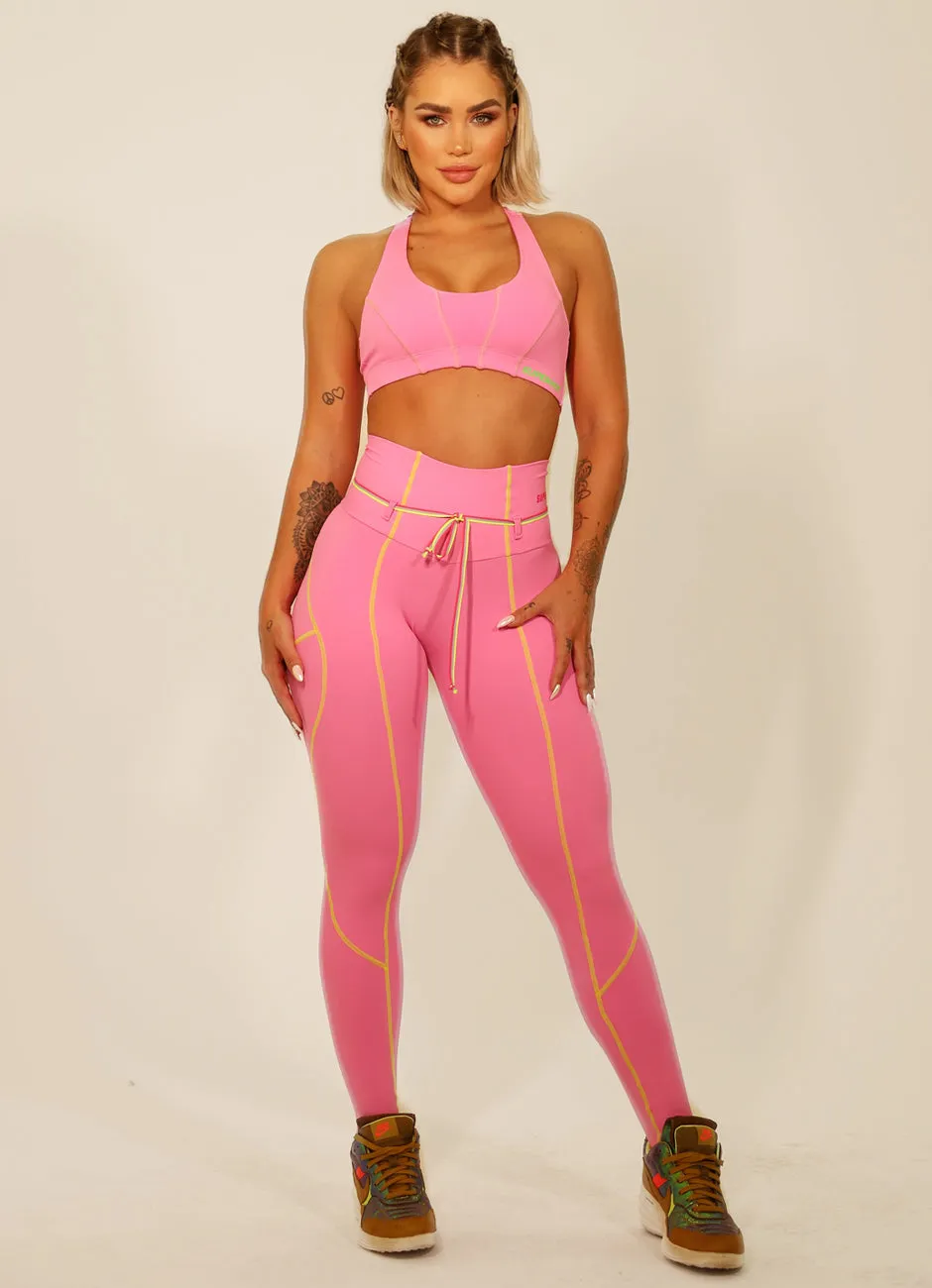 Calça Legging Superhot Comfy Rosa CAL5090